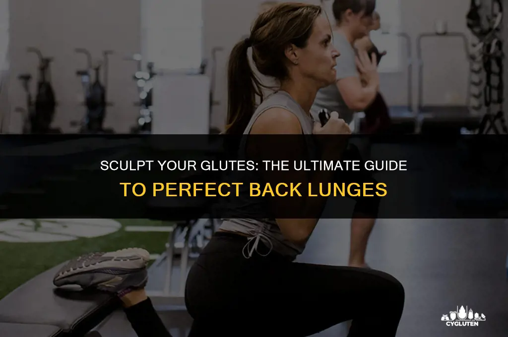 how to do back lunges for glutes