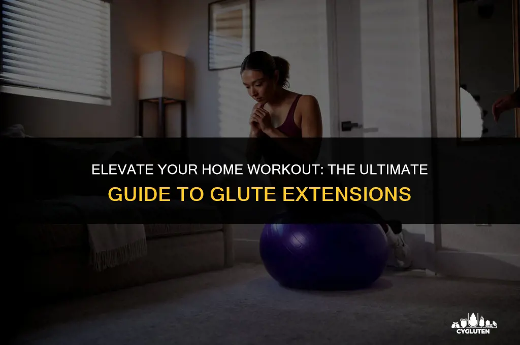 how to do glute extensions at home