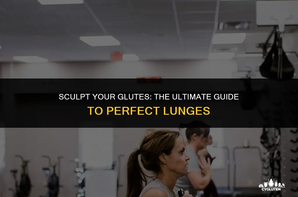 how to do lunges to target glutes
