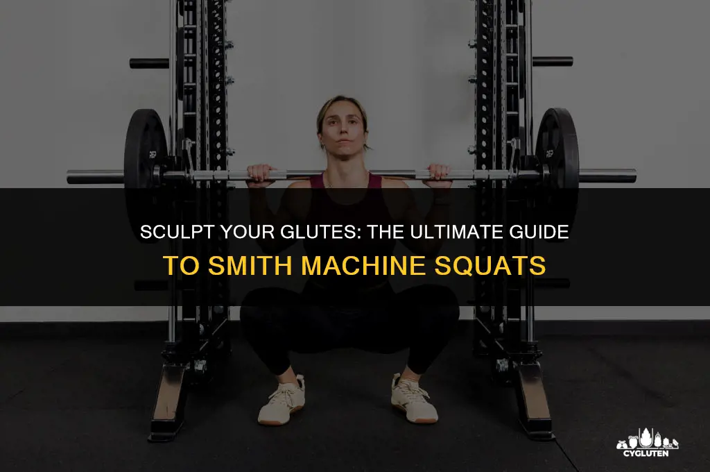 how to do smith machine squats for glutes