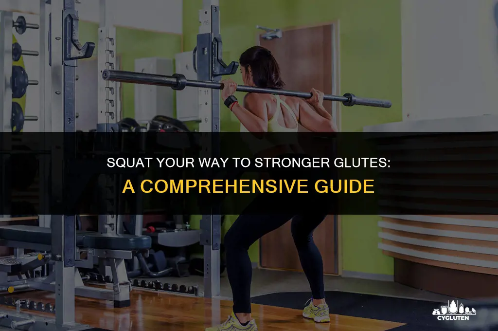 how to do squats to build glutes