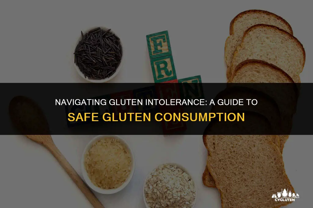how to eat gluten if you are gluten intolerant
