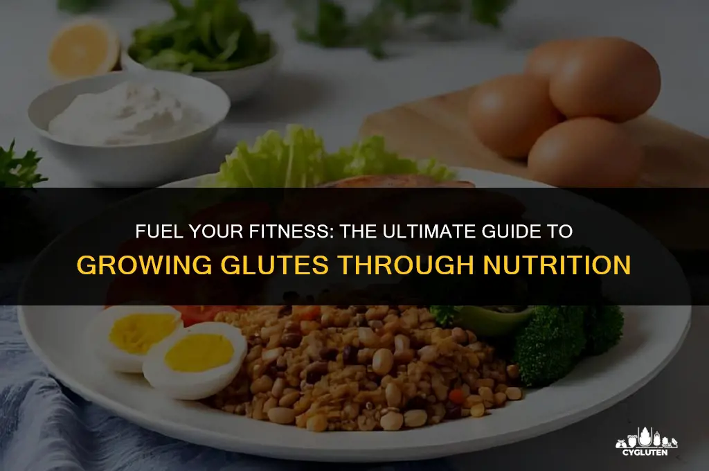 how to eat properly to grow glutes