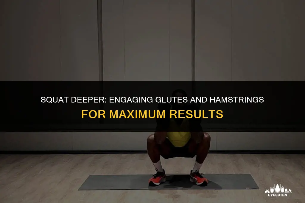 how to engage glutes and hammies in squat