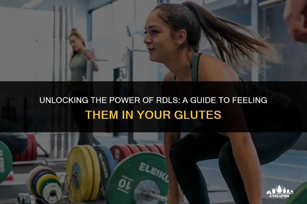 how to feel rdls in your glutes