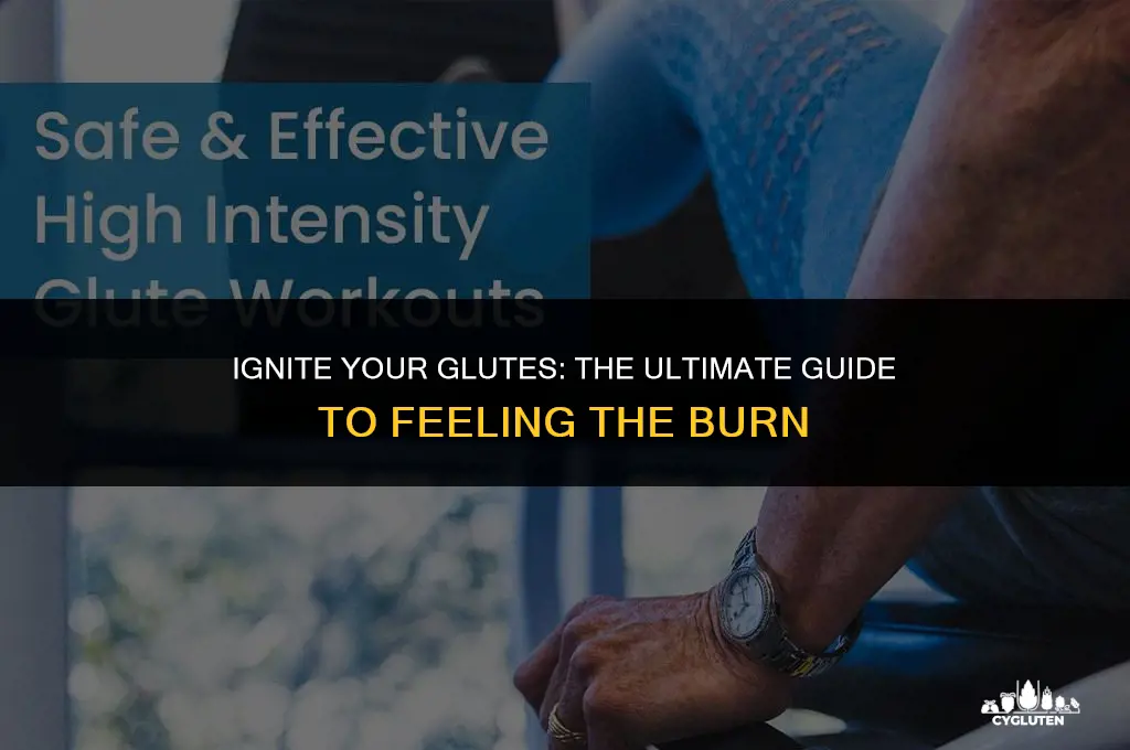 how to feel the burn in your glutes