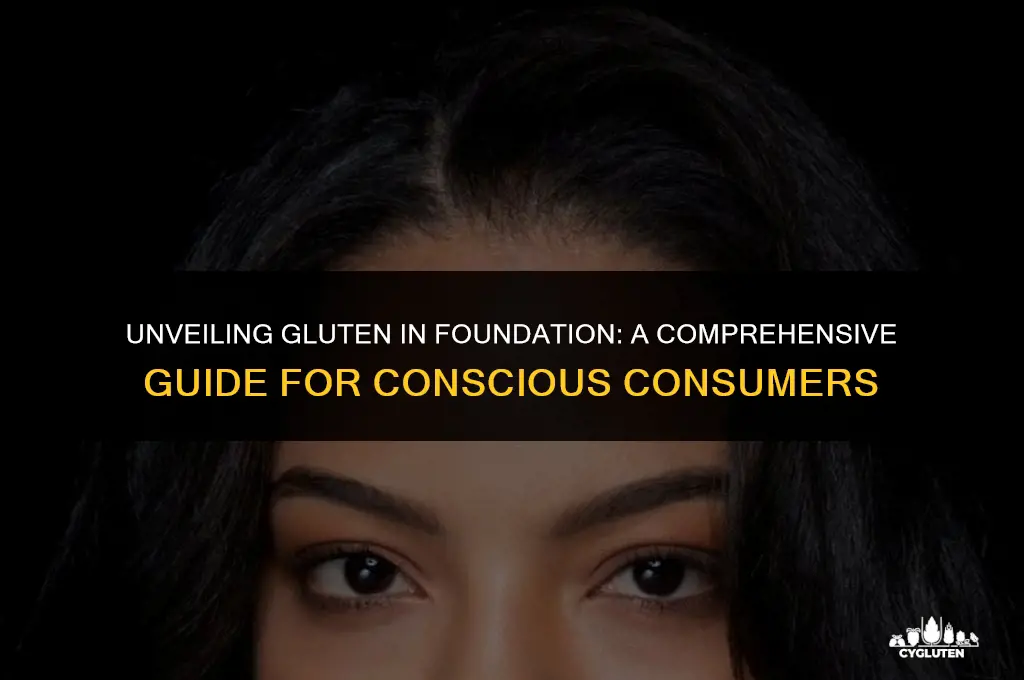 how to find out if gluten is in foundation