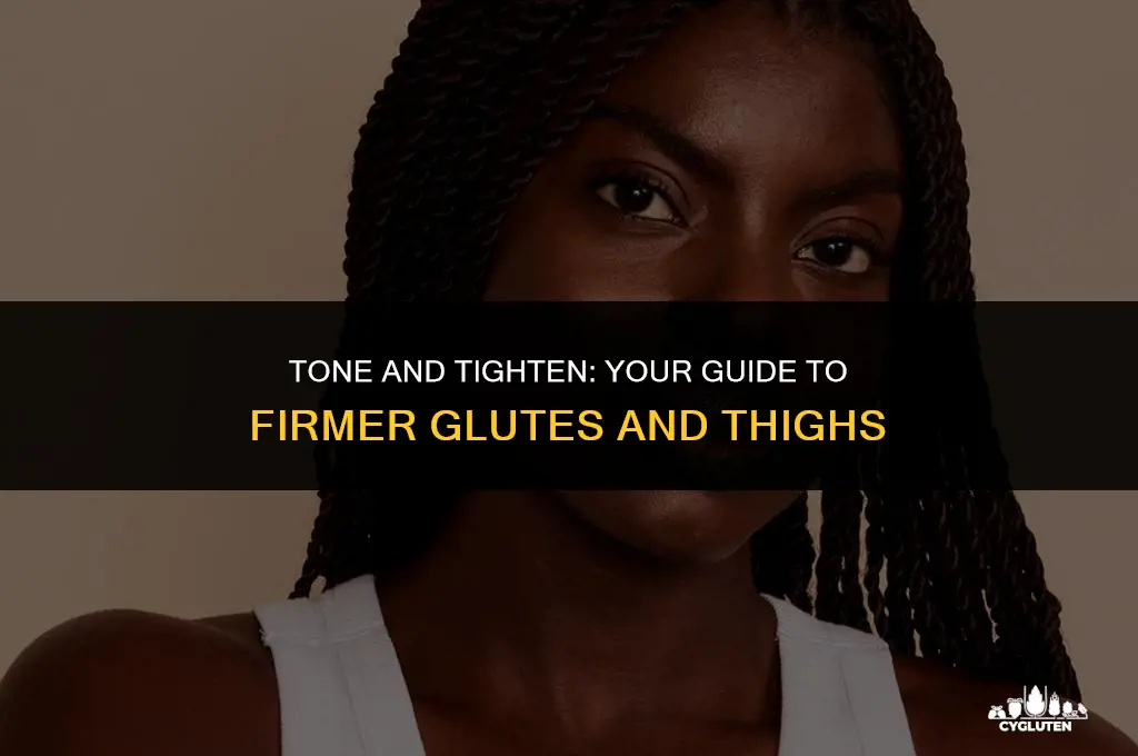 how to firm flabby glutes and thighs