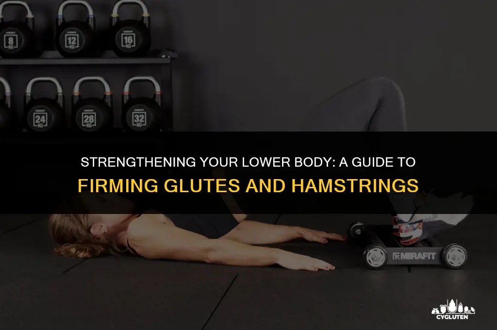 how to firm glute hamstring tie in