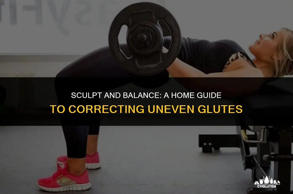 how to fix uneven glutes at home