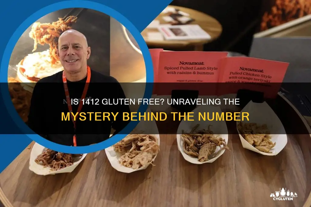 is 1412 gluten free