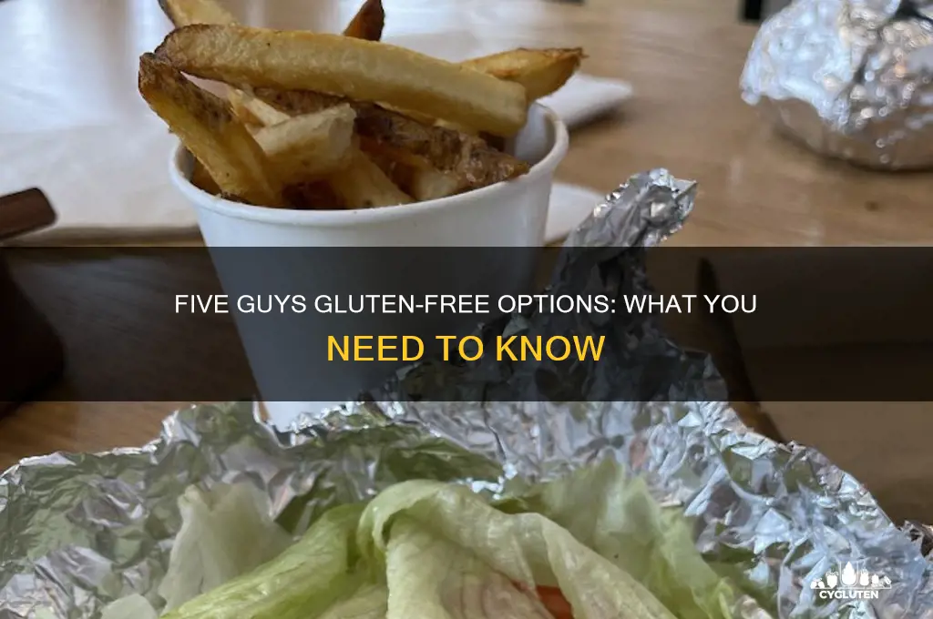 is 5 guys gluten free