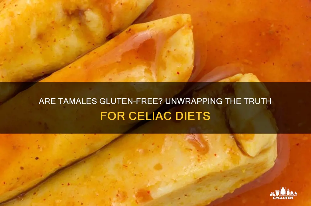 is a tamale gluten free