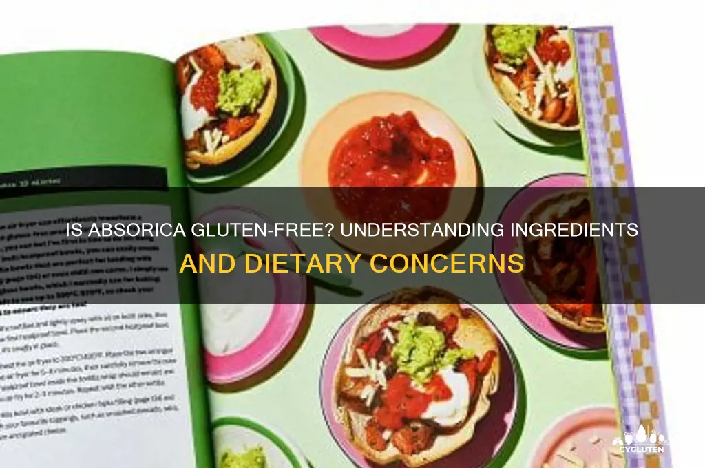 is absorica gluten free