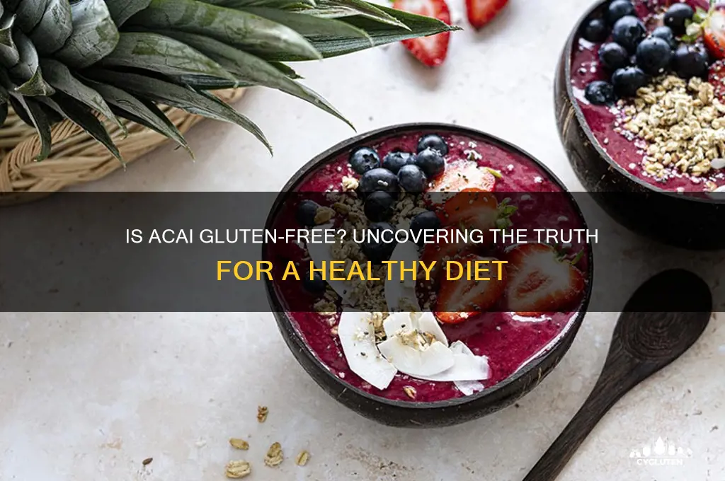 is acai gluten free