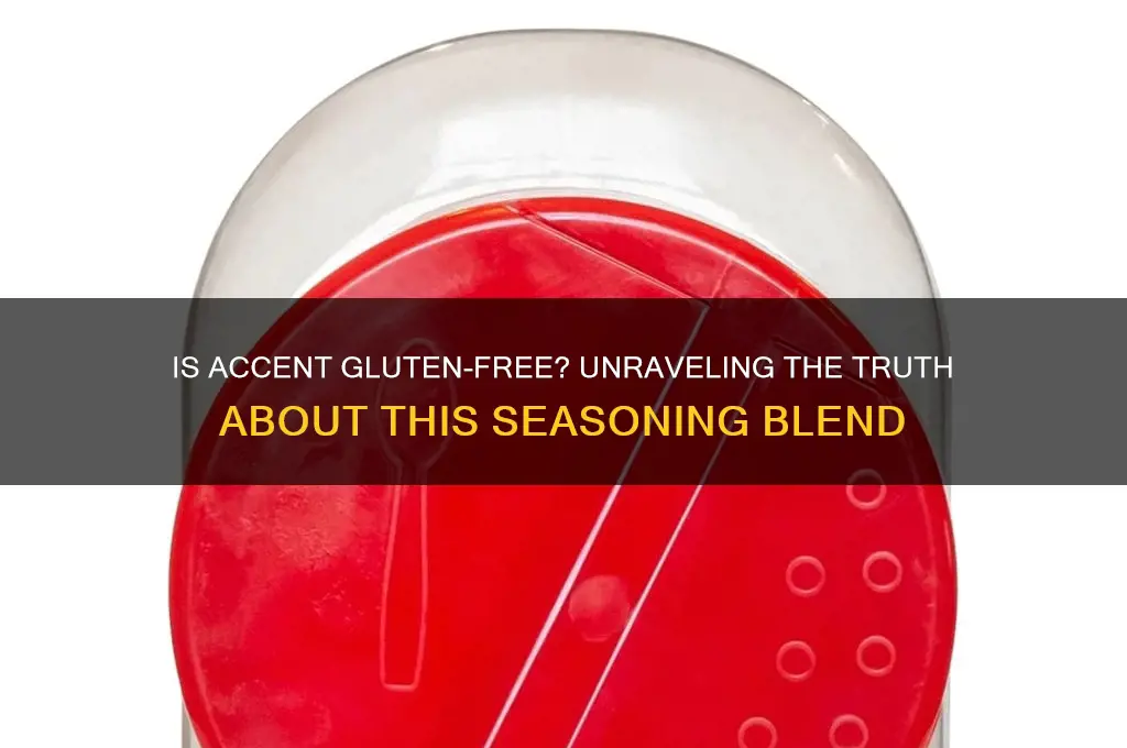 is accent gluten free