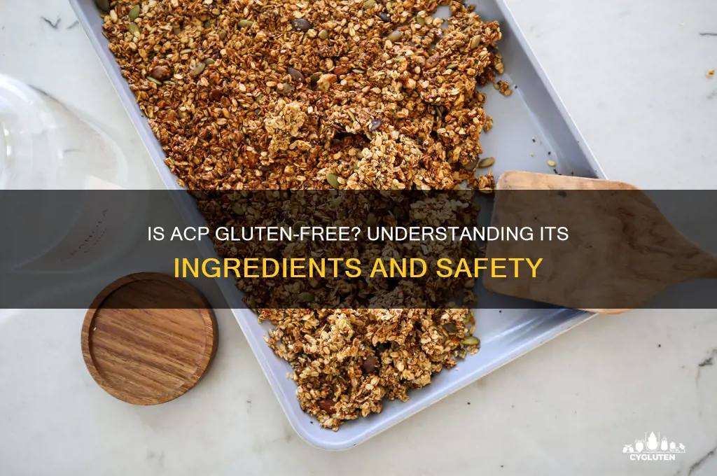 is acp gluten free