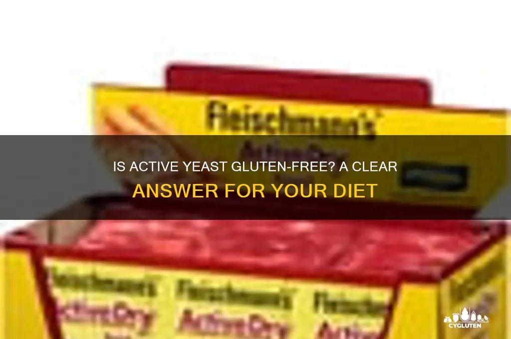 is active yeast gluten free