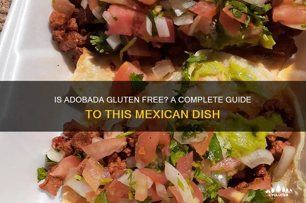 is adobada gluten free