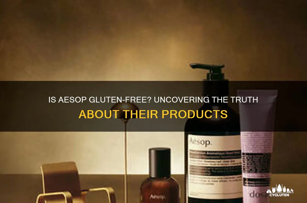 is aesop gluten free