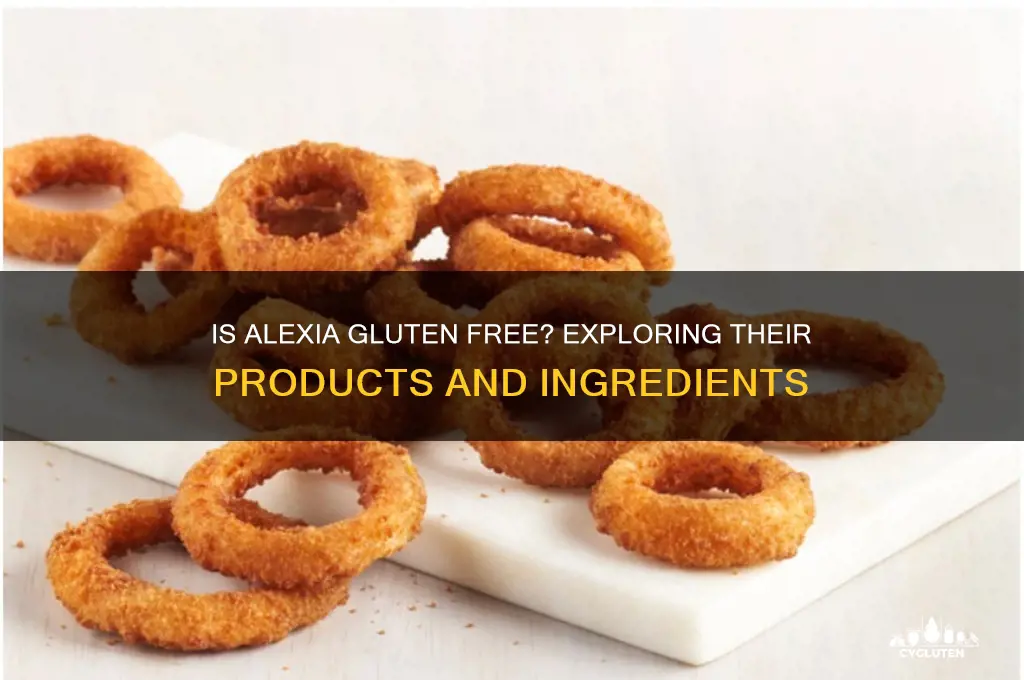 is alexia gluten free