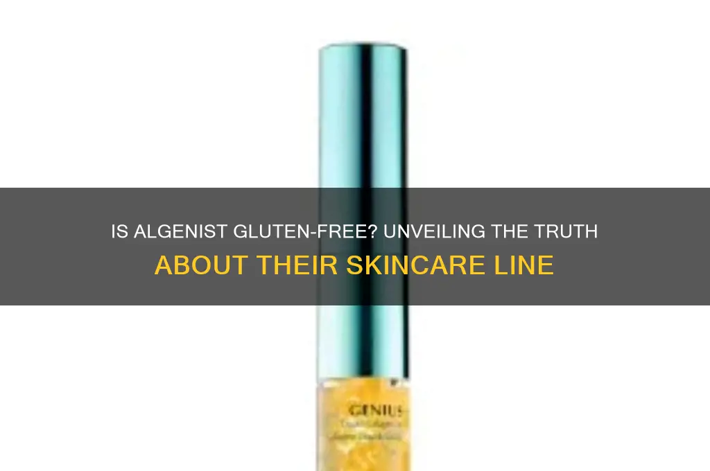 is algenist gluten free