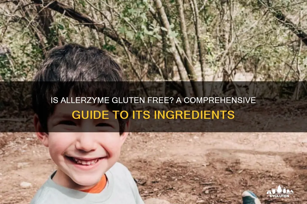 is allerzyme gluten free