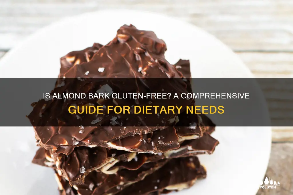 is almond bark gluten free