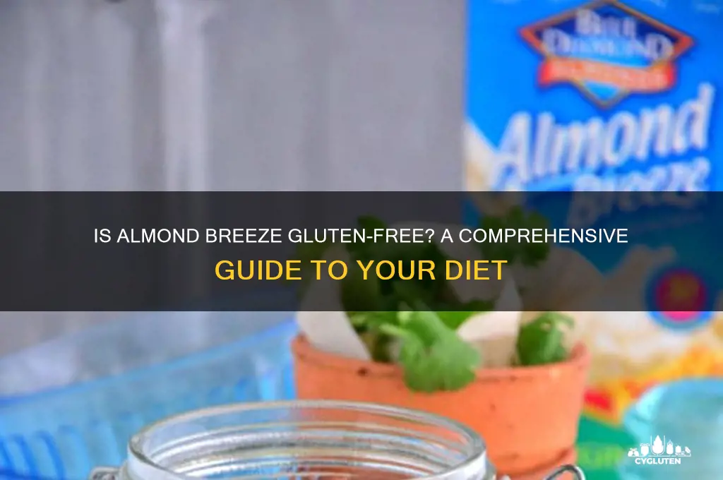 is almond breeze gluten free