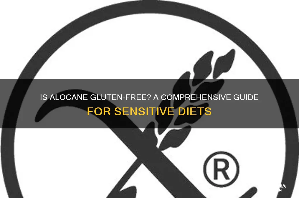 is alocane gluten free