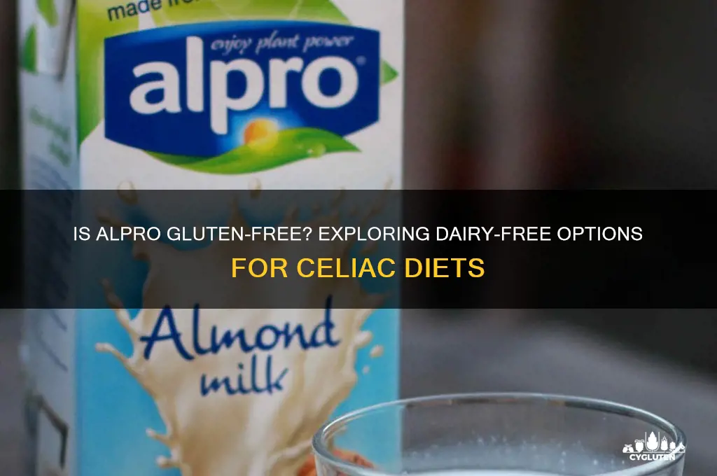 is alpro gluten free