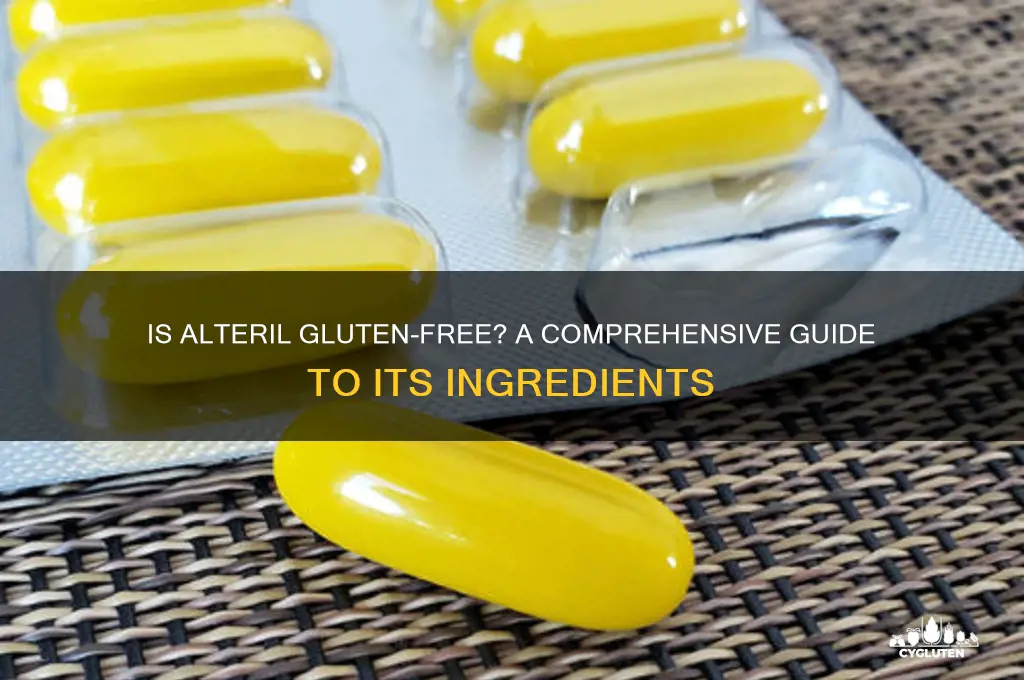 is alteril gluten free