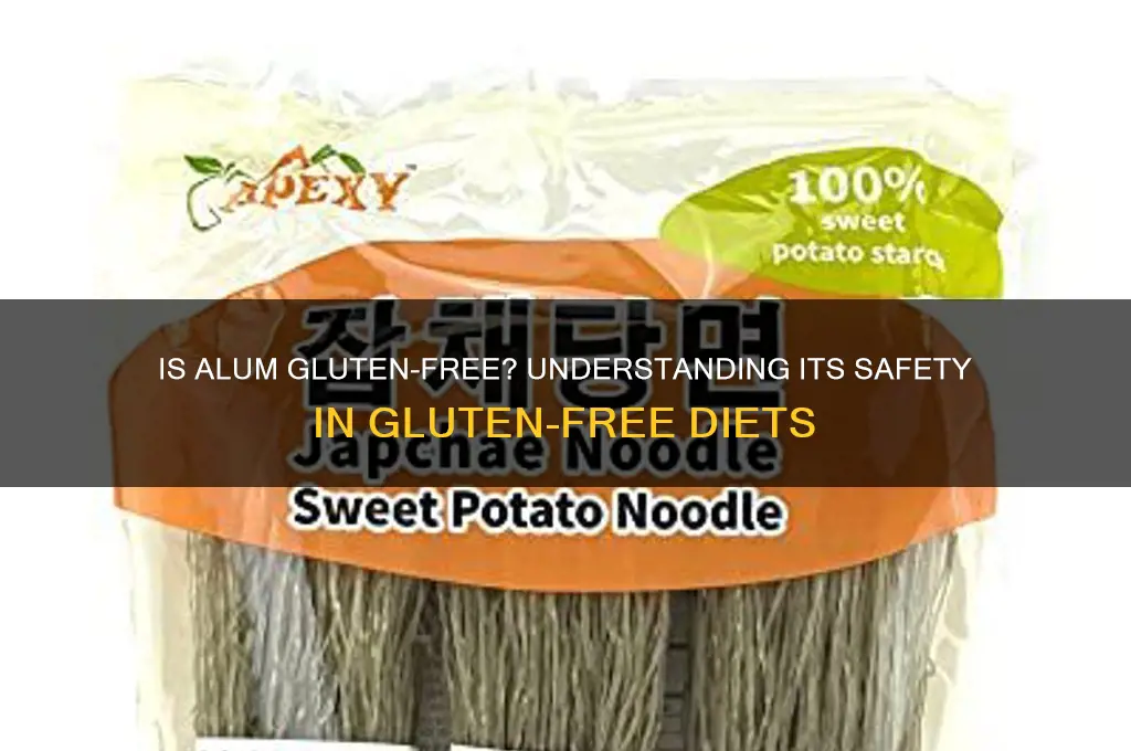 is alum gluten free