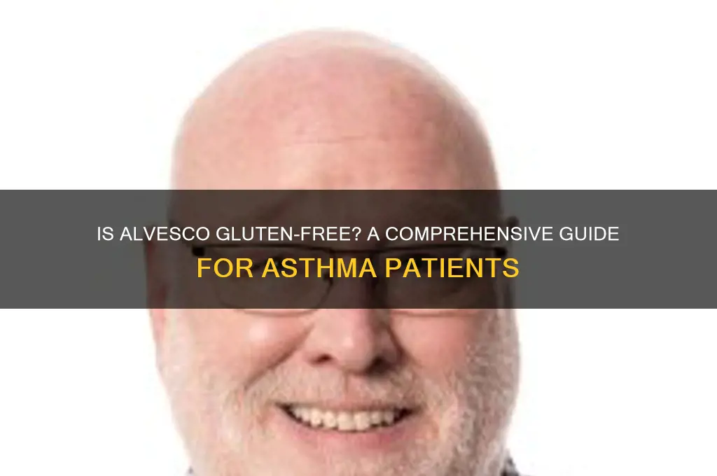 is alvesco gluten free