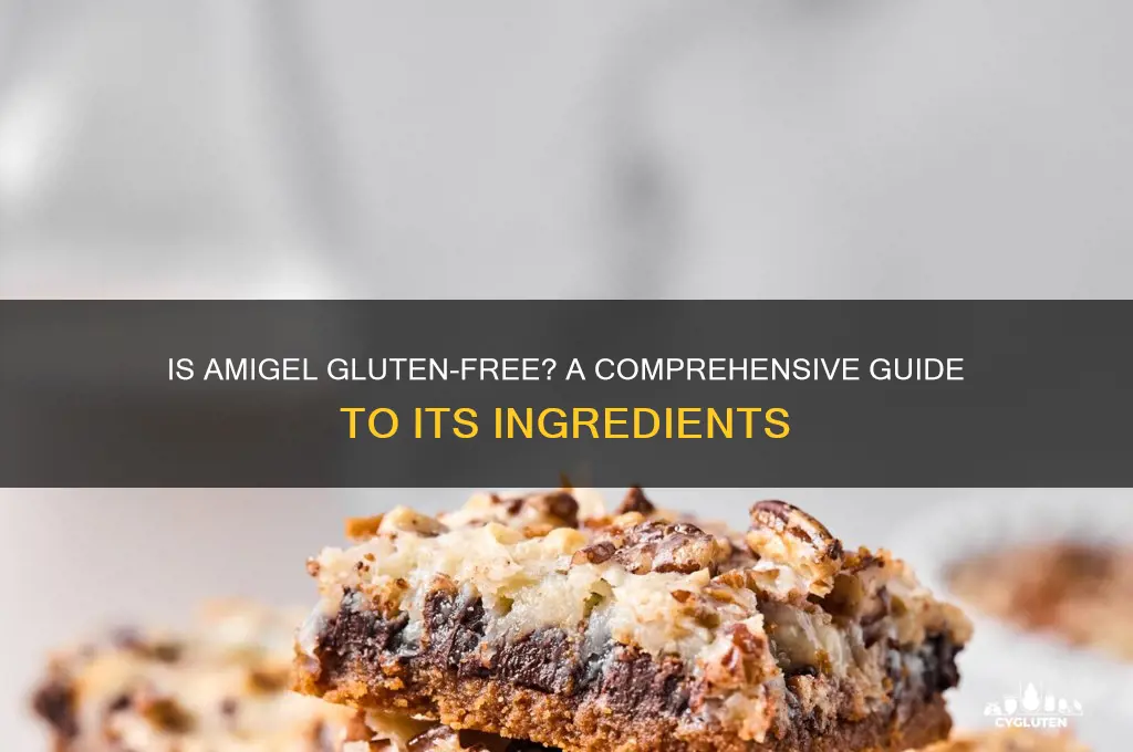 is amigel gluten-free