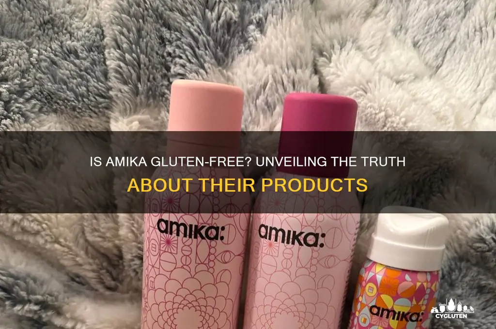 is amika gluten free