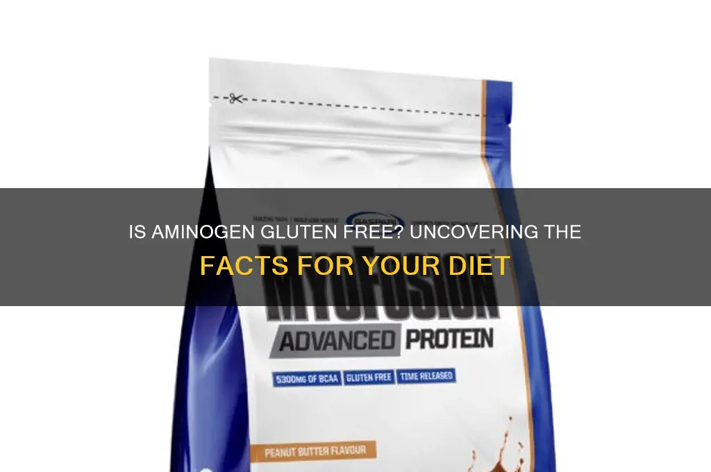 is aminogen gluten free