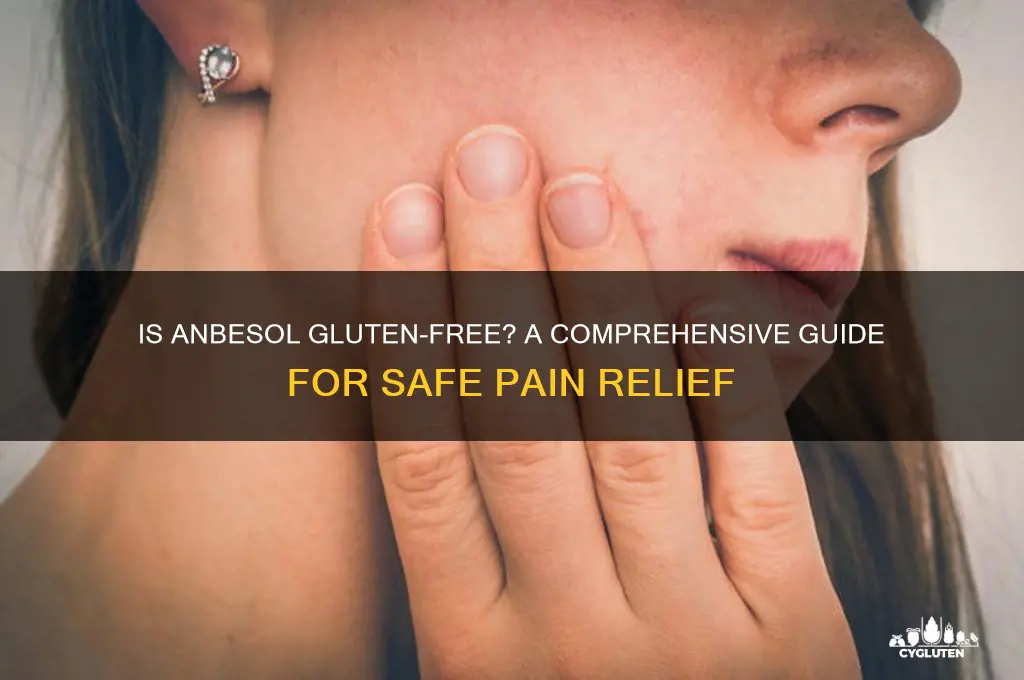 is anbesol gluten free
