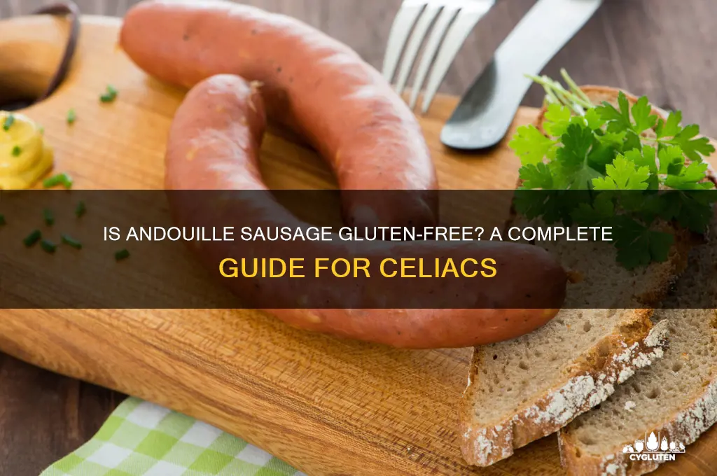 is andouille sausage gluten free