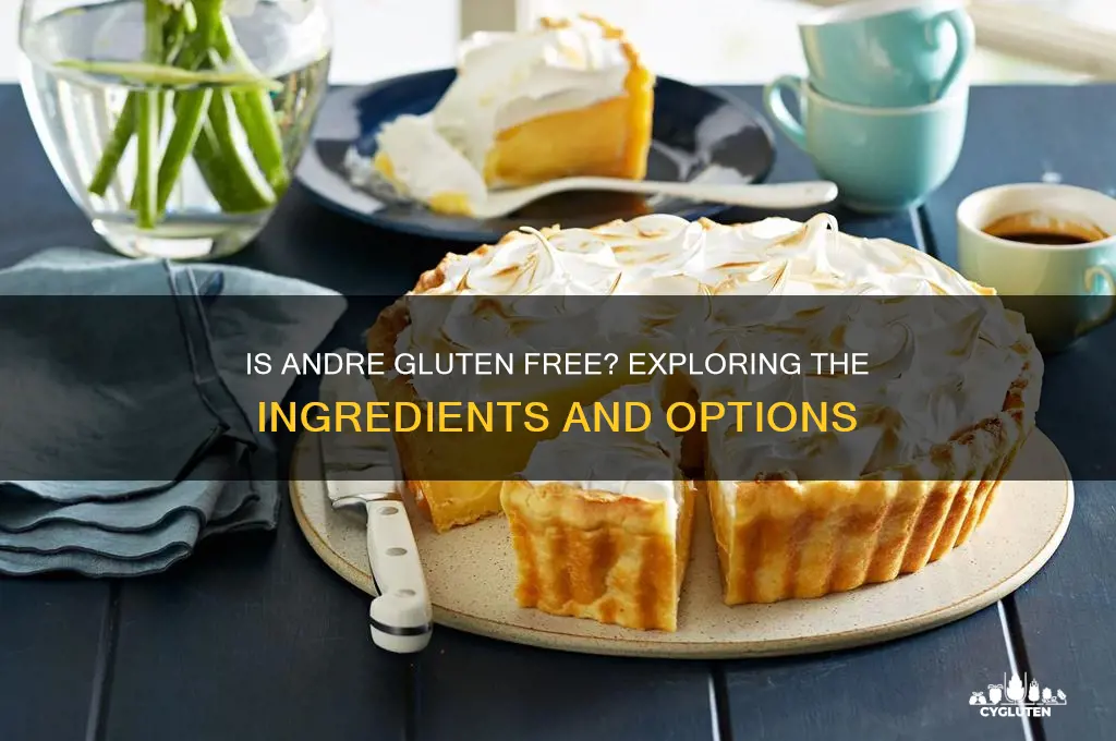 is andre gluten free