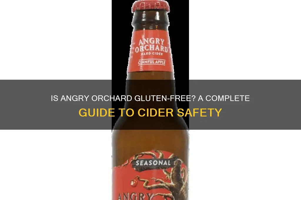 is angry orchard gluten free