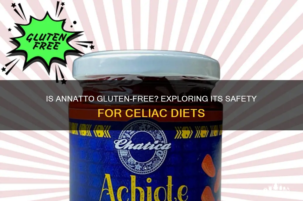 is annato gluten free