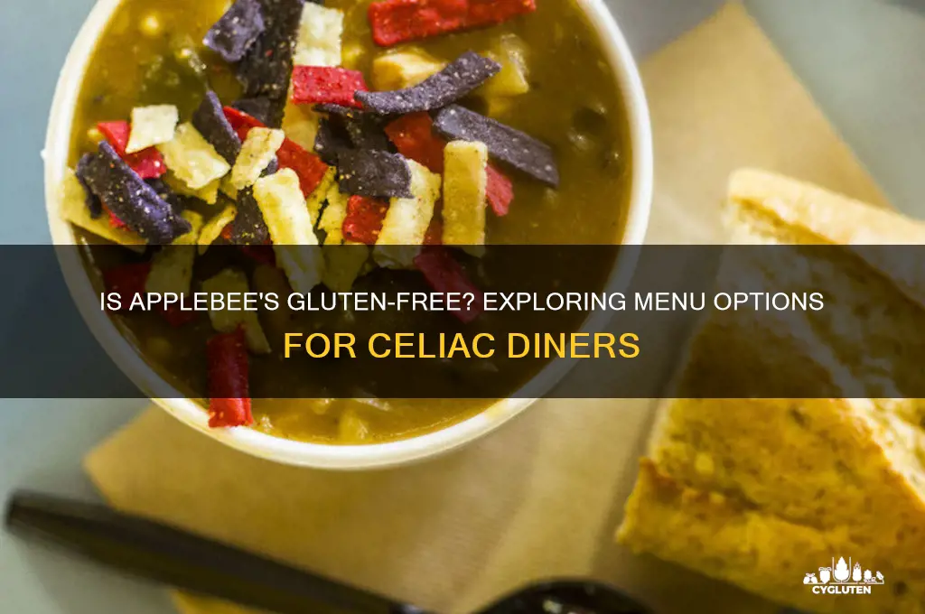 is applebees gluten free