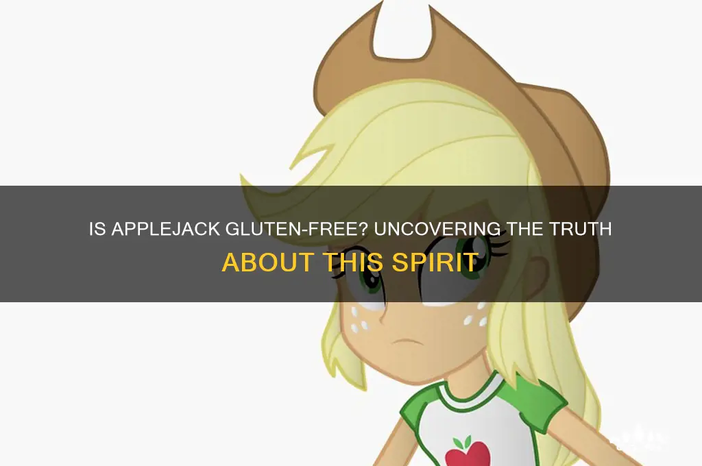 is applejack gluten free