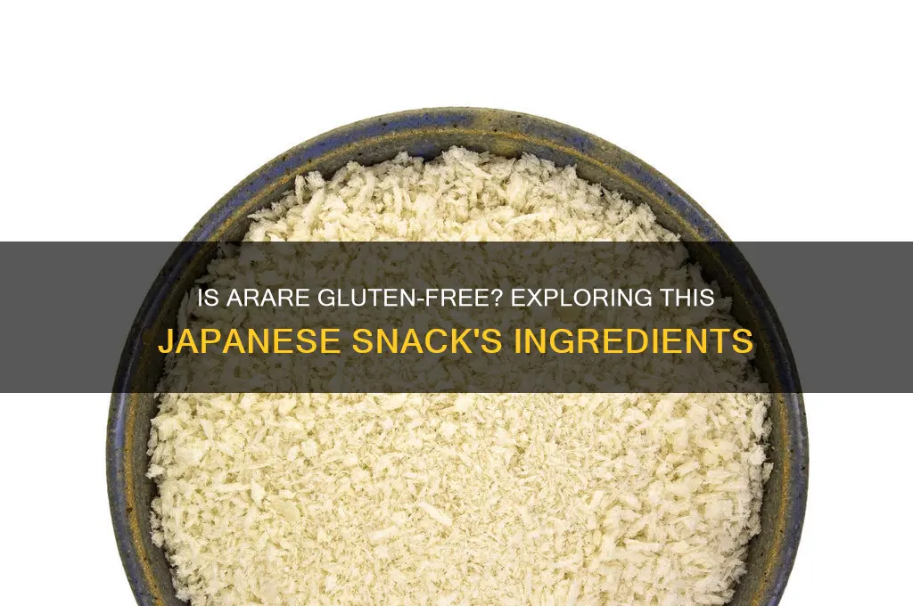 is arare gluten free