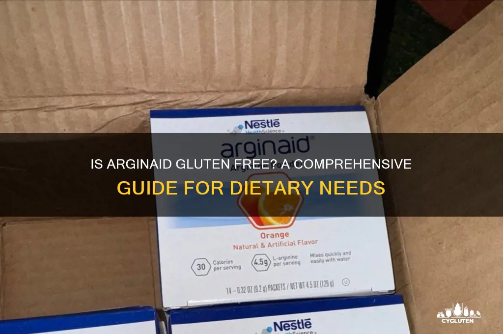 is arginaid gluten free