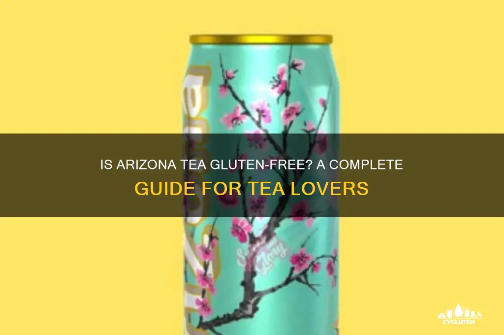 is arizona tea gluten free