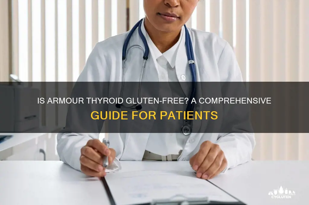 is armour thyroid gluten free