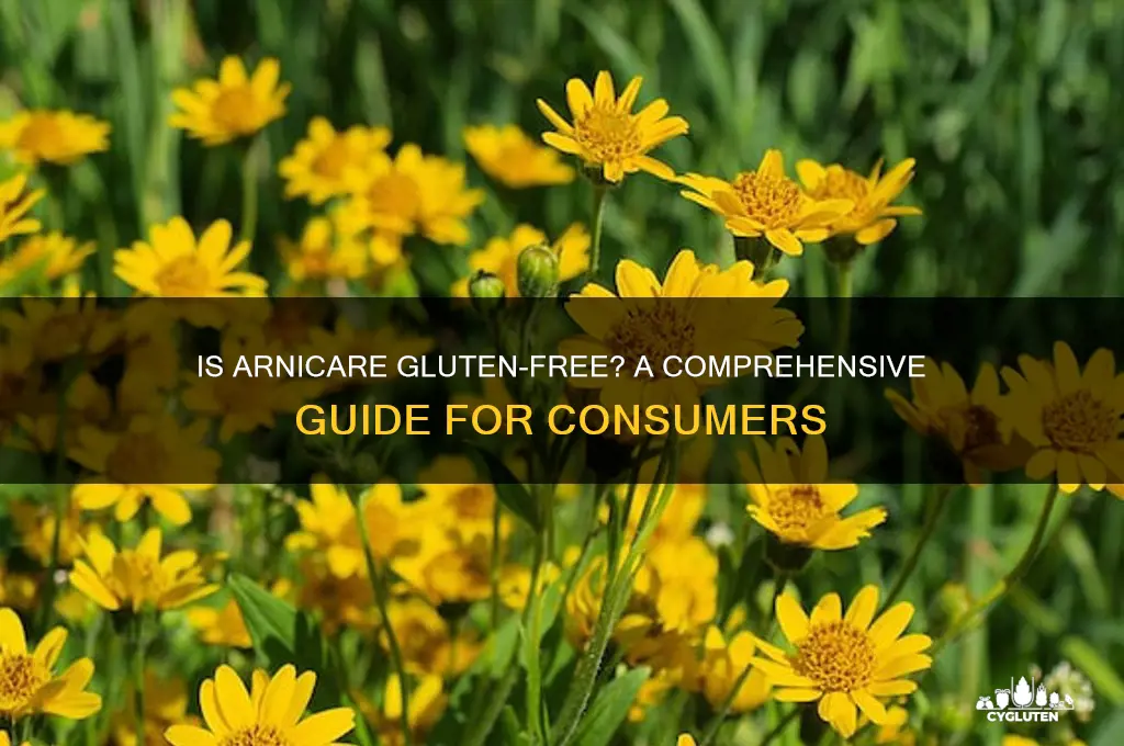 is arnicare gluten free