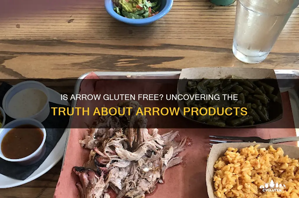 is arrow gluten free